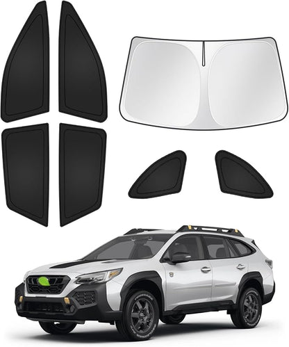 Sunshades for 2020-2025 Subaru Outback Accessories Windshield Sun Shade Side by Canvcle