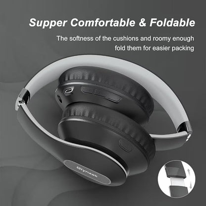 Wireless Bluetooth Headphones Over Ear, 65H Playtime HiFi Stereo Headset - Image 3