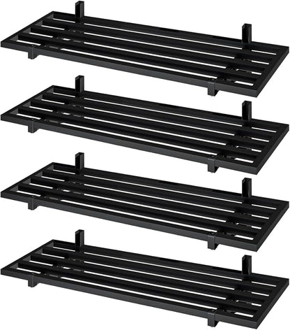 4-Pack 1.5x4ft Garage Shelving Wall Mounted, 1200lbs Load Capacity, Heavy Duty - Image 8