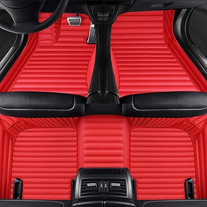 Custom All-Weather Protection Luxury Leather Floor Mats - Image 8
