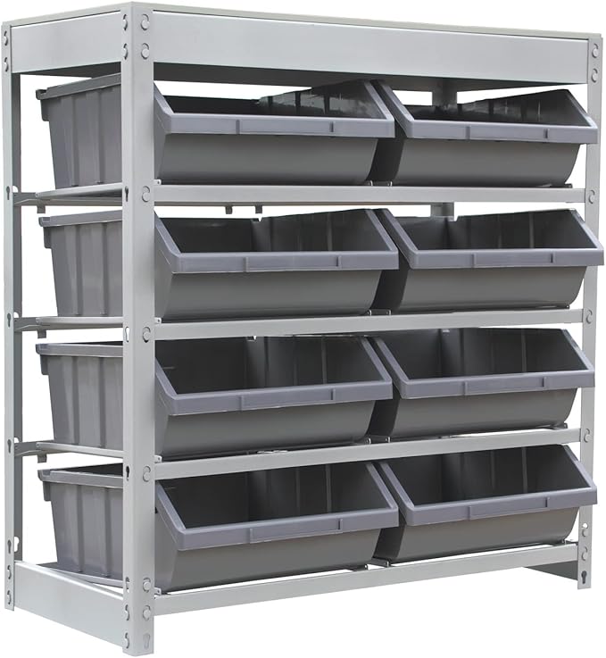 King's Rack Bin Rack Boltless Steel Storage System Organizer by Unknown