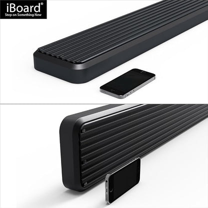 APS 6in Black Stainless Steel Running Boards Compatible - Image 8