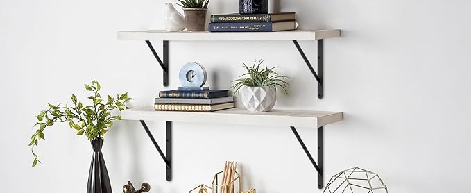 20 Pack L18 x H 12" Black Heavy Duty Shelf Brackets - Image 8