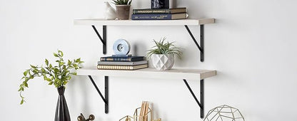 20 Pack L18 x H 12" Black Heavy Duty Shelf Brackets - Image 8
