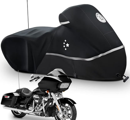 Motorcycle Cover Storage for Touring Models Harley Davidson Road King, Road by LILIBZAKI