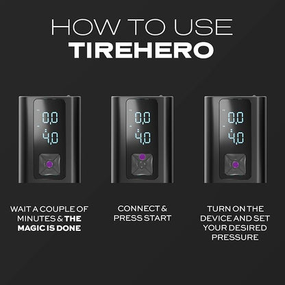 STATIK TireHero Car Tire Inflator Portable Air Compressor - Image 4