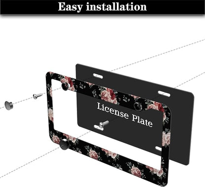 Fun License Plate Frame Protector License Plate Frames - Image 7