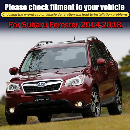 Rain Guards for Forester 2014-2018, Tape-on Side Window Deflectors for Subaru - Image 6