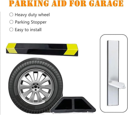 16" Heavy Duty Parking Aid for Garage, Car Parking Stopper for Garage 1 Pack - Image 4
