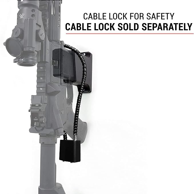 Spartan Mounts Locking .223/5.56 Rifle Mount Wall Display | Low Profile - Image 4