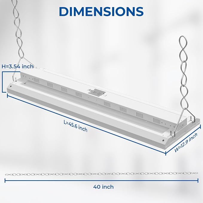 CINOTON 4FT 210W LED Shop Light - Image 8