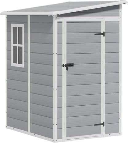 Greesum 5' x 4' Resin Weather Resistant Outdoor Storage Shed by BuynowfromGreesum