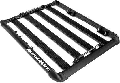 AUTOXBERT 50" x37.8" x3.54" Universal Aluminum Roof Rack Rooftop Cargo Carrier - Image 2
