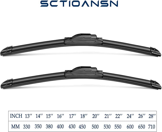 3Pcs Windshield Wipers for Nissan Rogue 2014-2023, Pathfinder Wipers 2013-2023 - Image 3