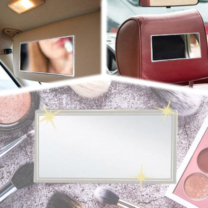 Randconcept - Large Car Sun Visor Adhesive Vanity Mirror, Car Interrior - Image 3