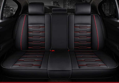 Seat Covers Full Set, Waterproof Leather Seat Covers - Image 3