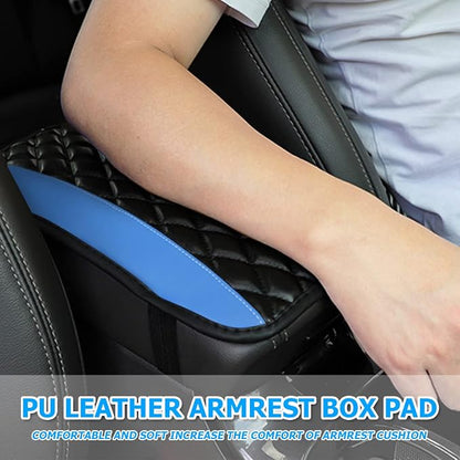 Car Center Console Cushion Pad, Universal Leather Waterproof Armrest Seat Box - Image 7