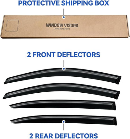 Window Visors Rain Guards Shield - Image 5
