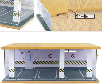 1/24 Parking Garage Model Car Garage Display Case - Image 8
