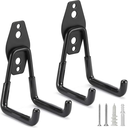 2 Pack Heavy Duty Garage Hooks Storage Organizer Wall Mount Power and Garden by LUPYJI
