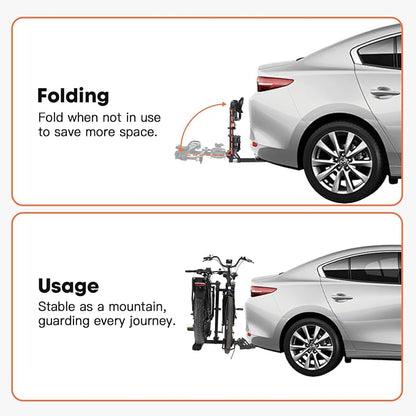CyberRack E2 Ebike Rack, 200 lbs Capacity Foldable Bike Racks - Image 6