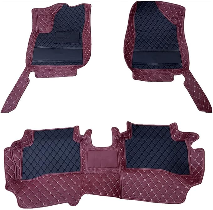 Custom All-Weather Protection Luxury Leather Floor Mats - Image 3