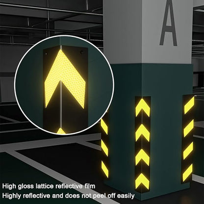 Parking Garage Wall Protector Corner Guard, 1cm Thick Rubber Column, - Image 4