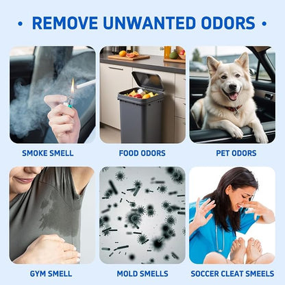 Glodway Whole Car Air Refresher Spray, Odor Eliminator Eliminates Strong - Image 2