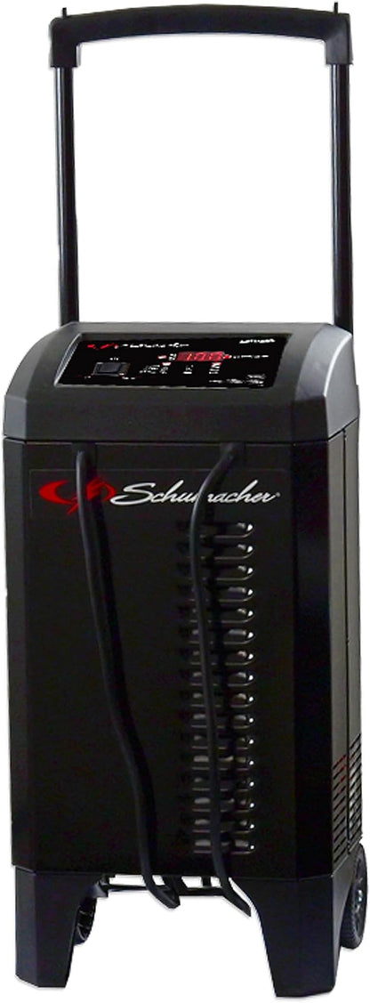 Schumacher Electric Wheeled Battery Charger and Engine Starter, Fully Automatic by SchumacherElectric