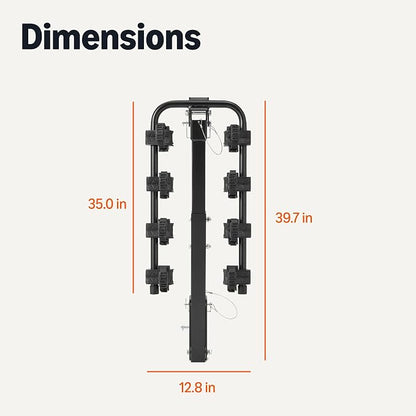 Amazon Basics 4-Bike Hitch Rack - Image 5