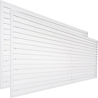 Slat Wall Paneling Garage Wall Organizer, Slat Board PVC Wall Panels Garage by FRAYSCENT