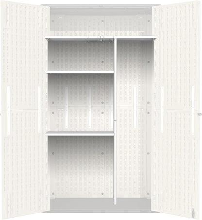 Vertical Storage Shed Shelf, Weatherproof Metal Shelf - Image 7