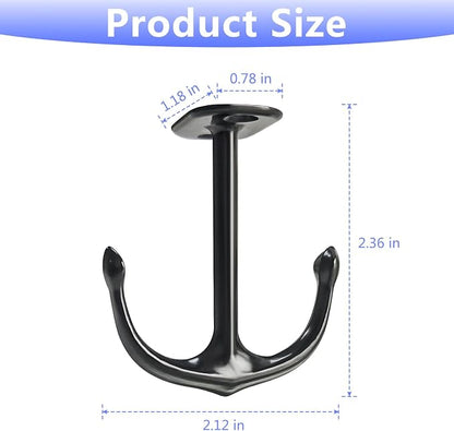 Anchor Two Prong Ceiling Hook for Closet Top Bathroom Kitchen Cabinet Garage - Image 2