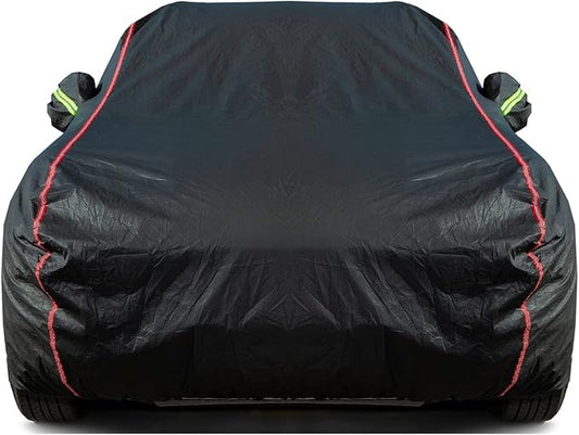 Breathable New Material, Waterproof Car Cover, Locks and Zipper Doors, by QUYDDC