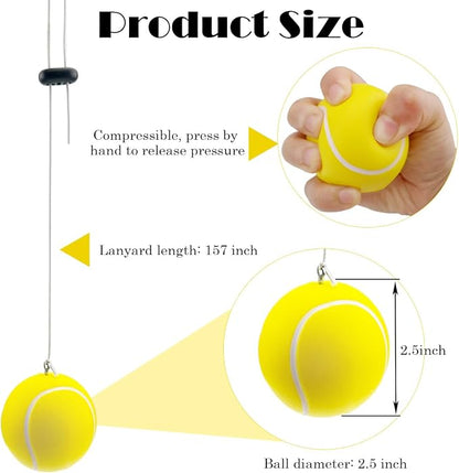 4 Packs Garage Parking Aids Ball, Parking Stopper - Image 6