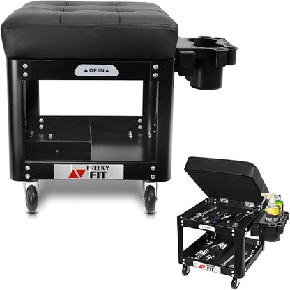 Rolling Creeper Garage Shop Seat by FreekyFit