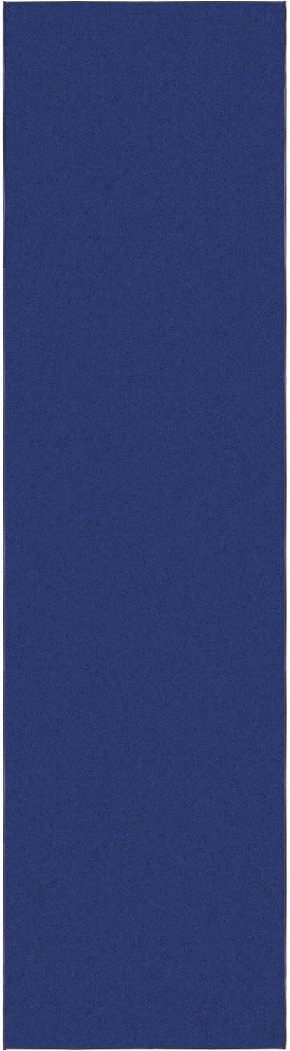 Ottomanson Hallway Runner Rug 2'7" x 9'10" Non Slip Solid Area Rugs Easy to - Image 6
