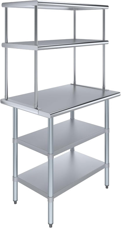 Amgood Stainless Steel Work Table by AmGood