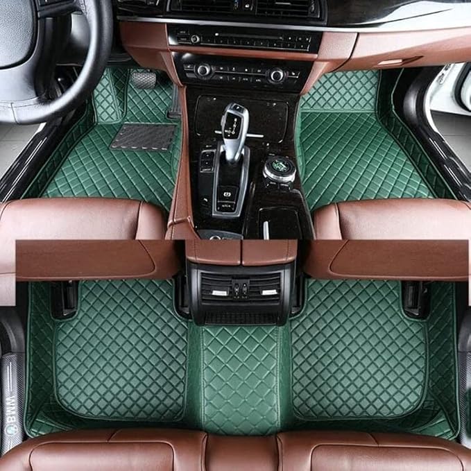 Custom All-Weather Protection Luxury Leather Floor Mats - Image 8