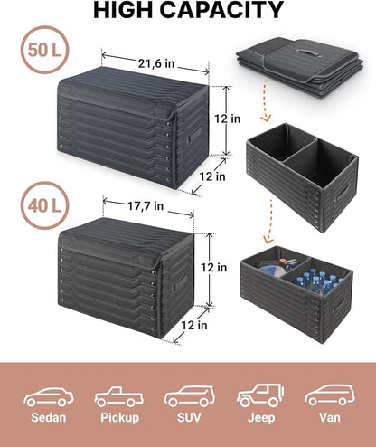Foldable Trunk Organizer For Car - Image 4