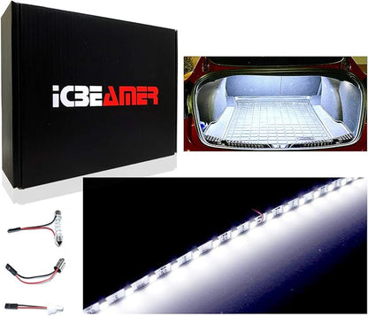 ICBEAMER Super White 12" inch 24-SMD-2835 Chips LED Strip Light Universal Fit - Image 7