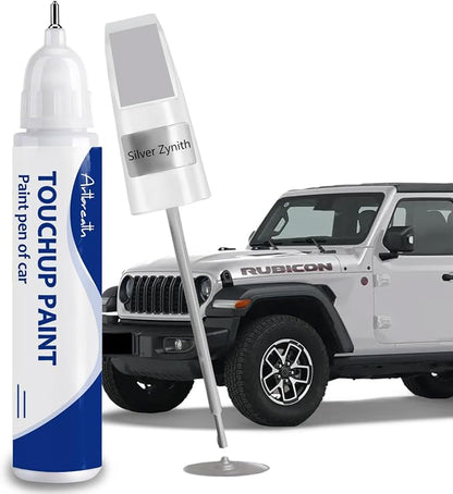 Silver Zynith Touch Up Paint for JEEP-Exact Match–Chips and Nicks Car Paint by Artbreath