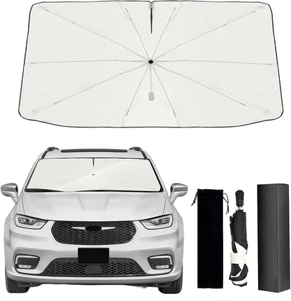 2017-2025 Upgraded for Chrysler Pacifica Sunshade, Portable Foldable Sunshade by Raspillere