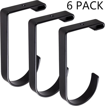 6-Pack Storage Hook for Garage Ceiling Rack & Wall Shelves, Alloy Steel - Image 3