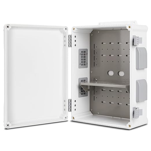 Outdoor Electrical Junction Box, ABS Water Resistant Enclosure by Namunanee
