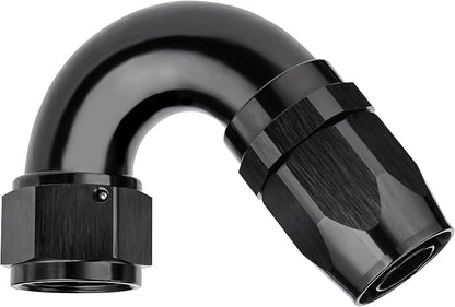 EVIL ENERGY 12AN 150 Degree One Piece Full Flow Hose End Fitting Swivel by EVILENERGY