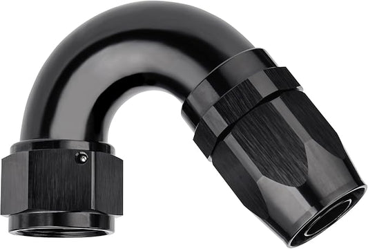 EVIL ENERGY 12AN 150 Degree One Piece Full Flow Hose End Fitting Swivel by EVILENERGY