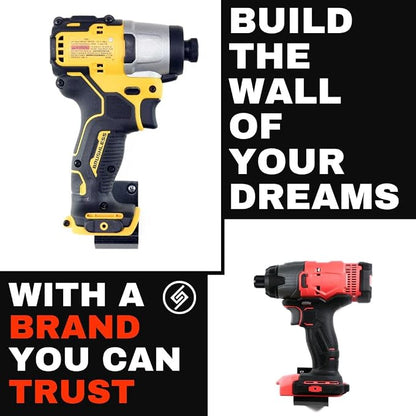 Spartan Mounts for Milwaukee M12 Tool Right | Wall Display Hook Holder | Power - Image 8