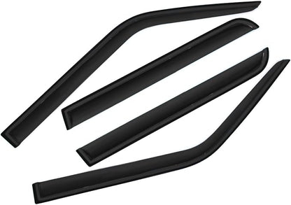 Smoke Sun/Rain Guards Window Visors Compatible by GLDIFA