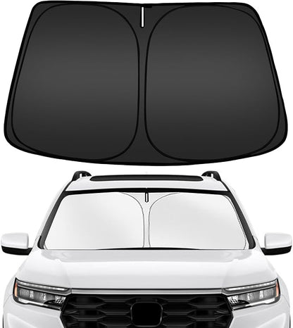 ARISMOTOR Windshield Sun Shade for Honda Pilot 2016-2024, Custom Fit Foldable by ARISMOTOR